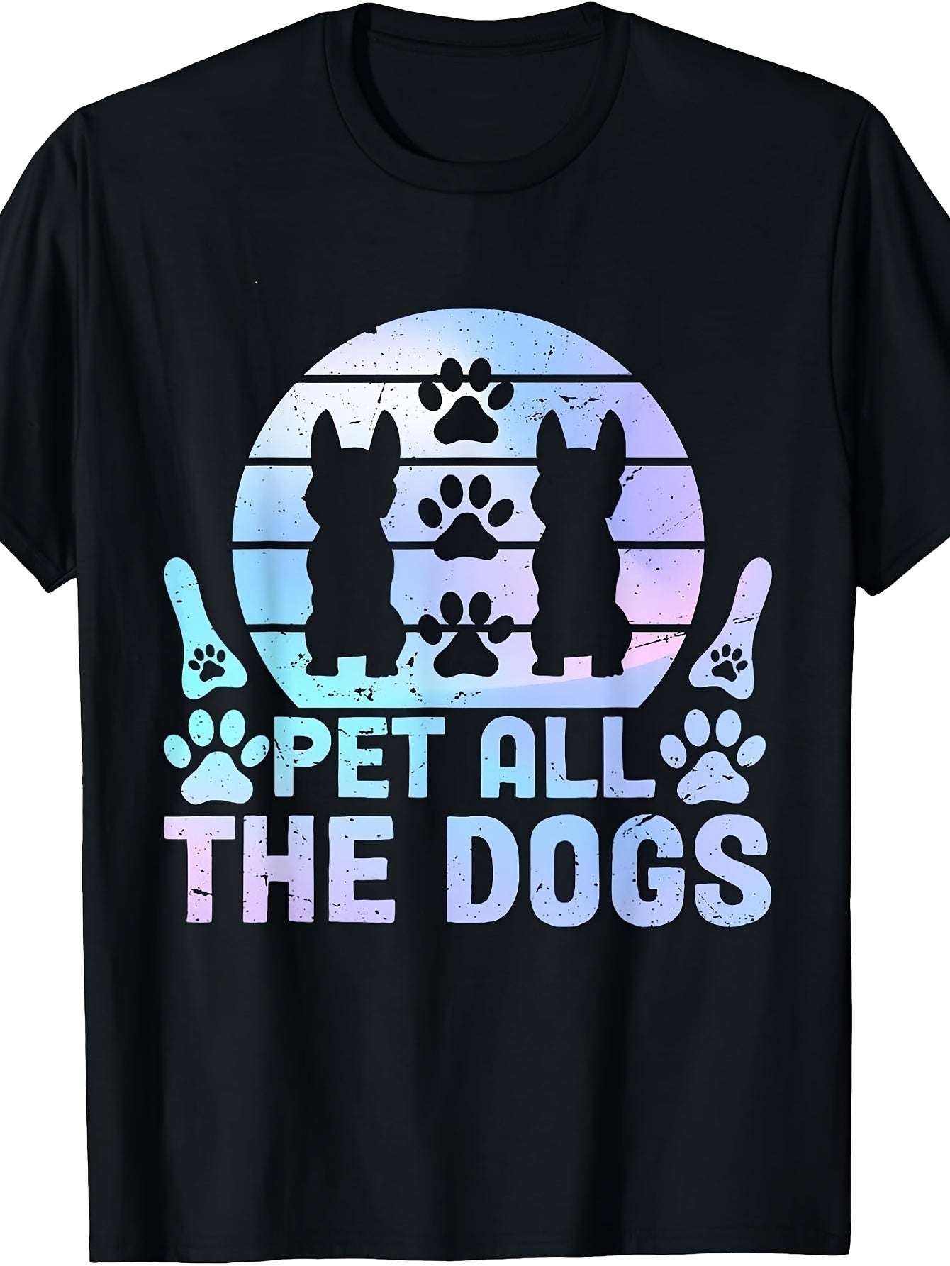 Dog Lover Design I'm Just Here to Pet All The Dogs Men Women T-Shirt