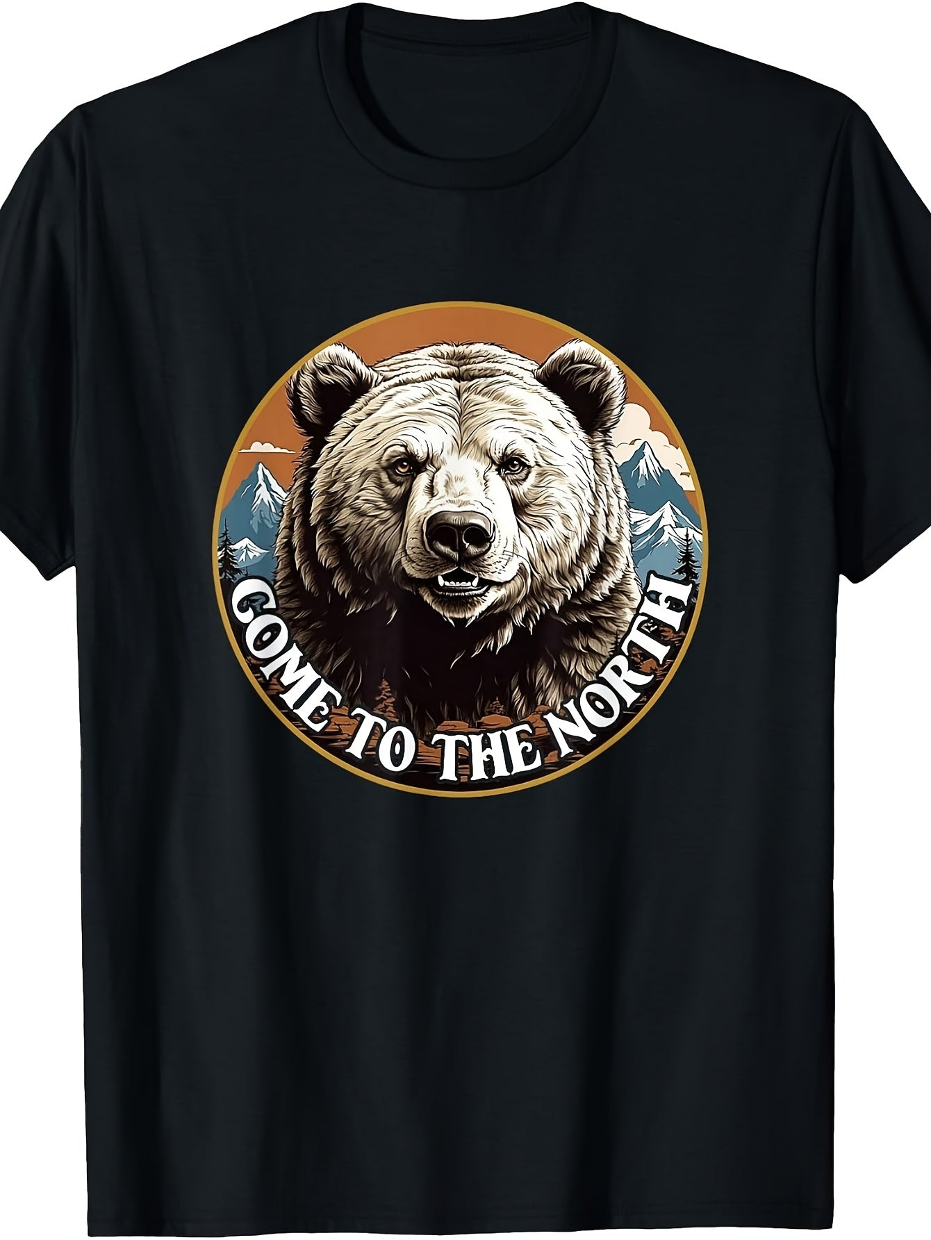 Come to the North Grizzlybear Nature Outdoors Adventure T-Shirt