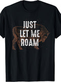 American Bison Wildlife Animal Countryside Buffalo T-Shirt